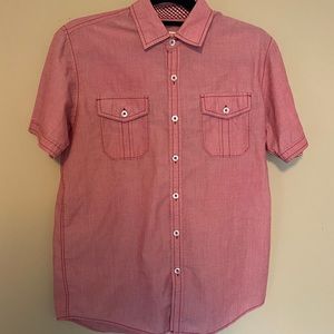 Casual Button Up T-Shirt